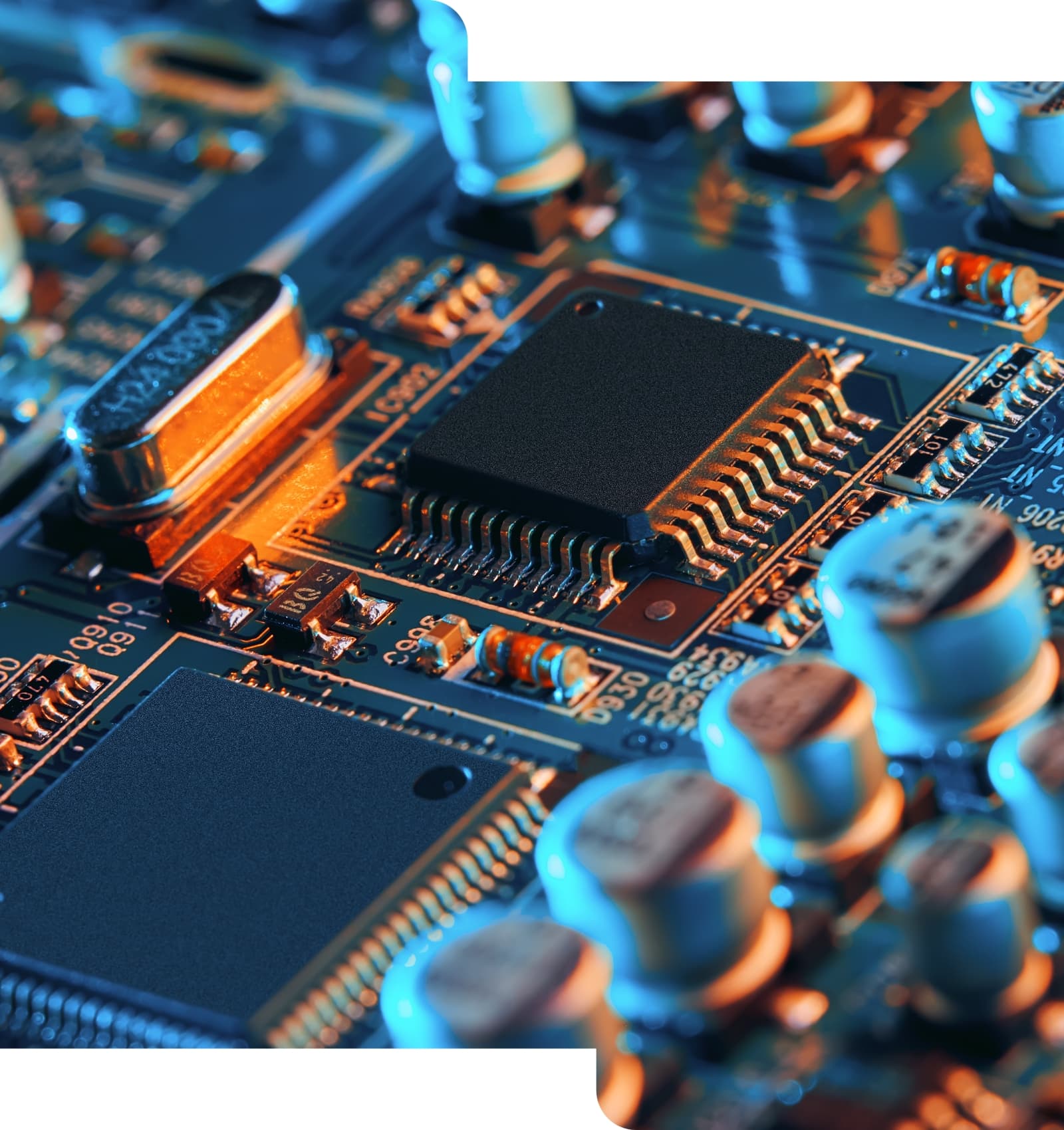 mobile-img-process motherboard close up